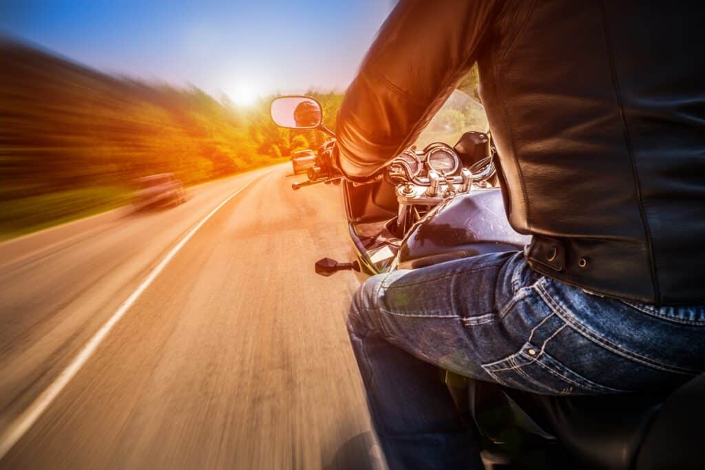 Is Lane-Splitting on a Motorcycle Legal?