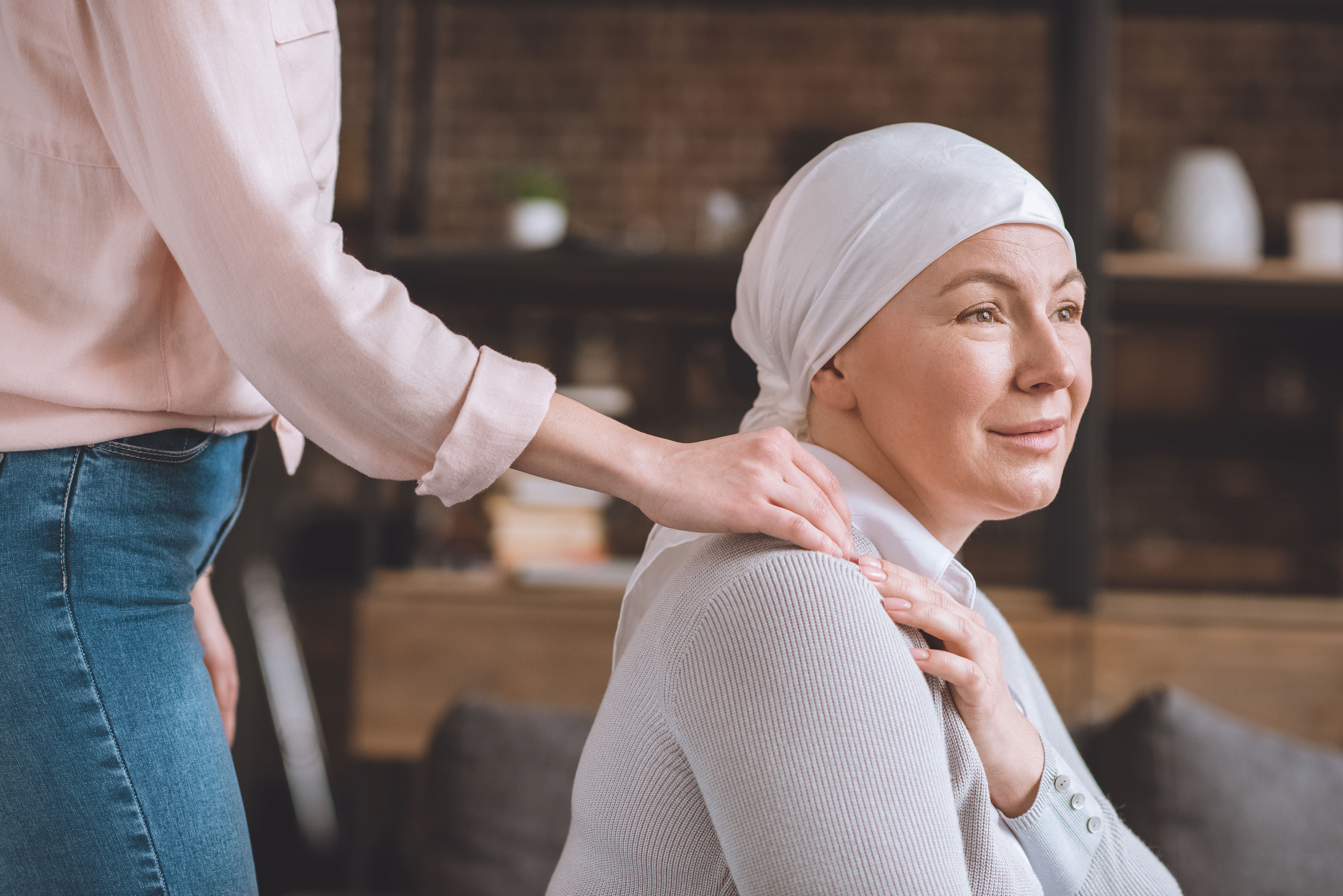 Female cancer patient